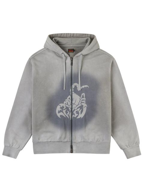 Scorpio Graphic Logo Patchwork Hoodie