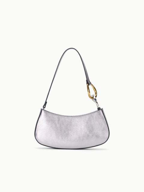 STAUD OLLIE BAG PEWTER