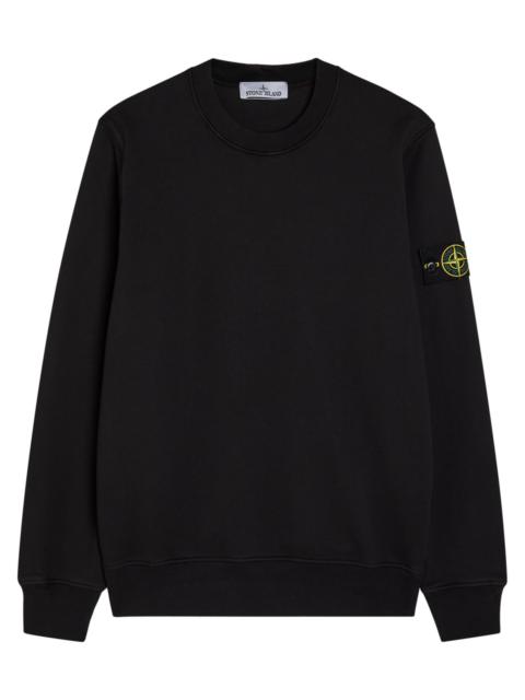 Stone Island Logo Cotton Sweatshirt