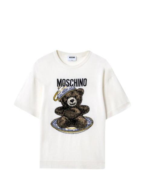 teddy bear graphic T-shirt