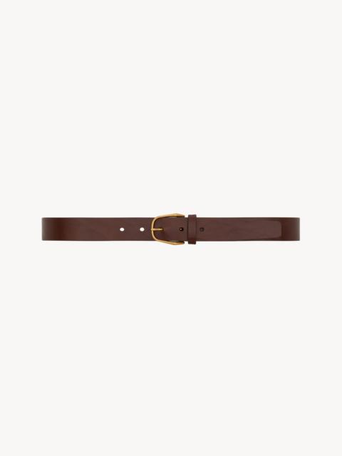MINIMAL BELT IN LEATHER