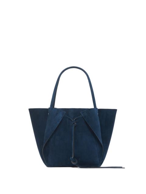 Marija Tote Bag in Navy Suede