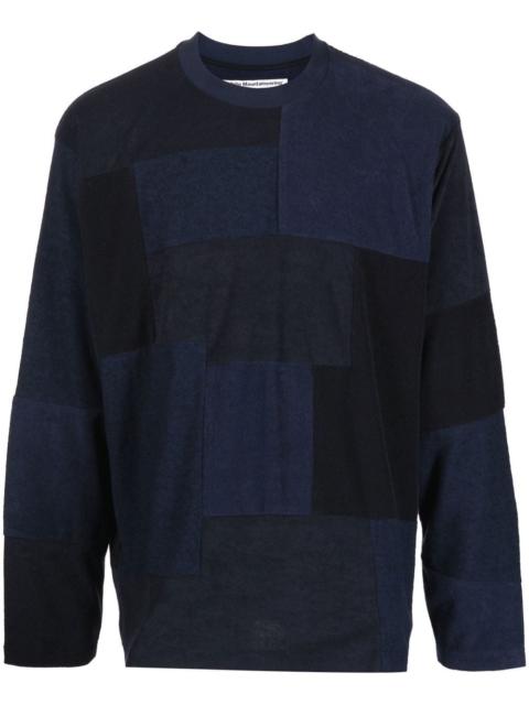 slouchy paneled jumper