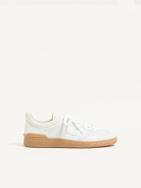 UPVILLAGE LOW-TOP SNEAKER IN PERFORATED NAPPA LEATHER