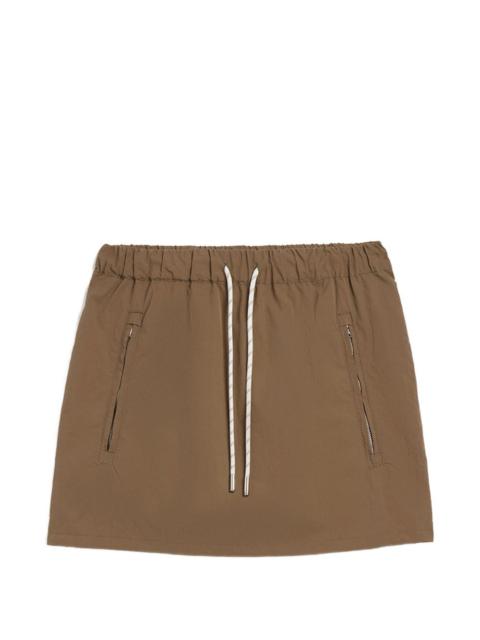 Ada drawstring mini skirt