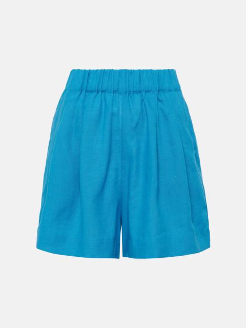 Zurich linen Bermuda shorts