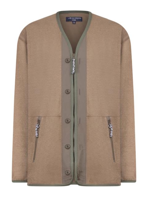 BUTTON CARDIGAN | KHAKI