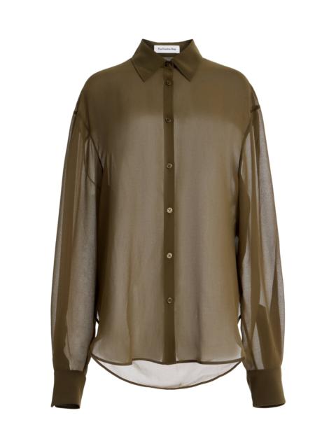 Peri Georgette Shirt green