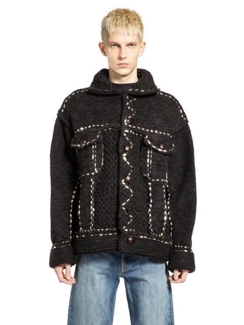 Wool Hand Knit Cowichan G-jacket