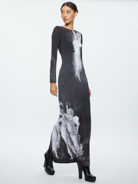 DELORA LONG SLEEVE MAXI DRESS