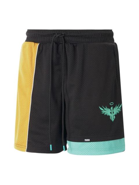 PUMA X Melo Rare Ralph Shorts 'Black' 621965-01