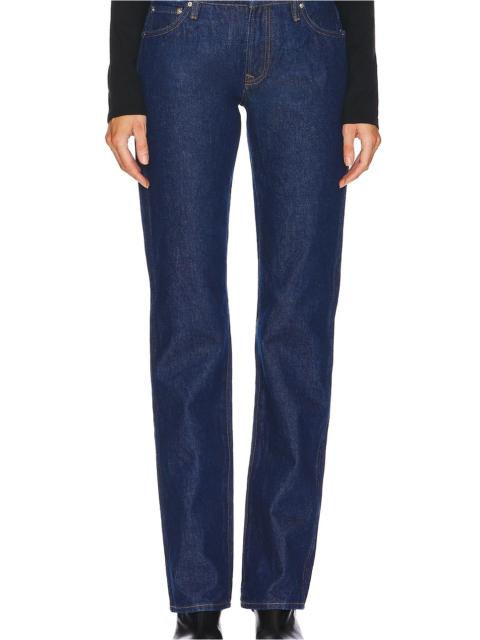 Isabel Low Rise Straight Jeans