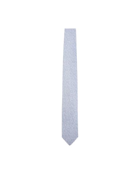 losange-pattern tie