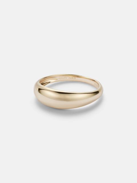 Dome 9kt gold ring