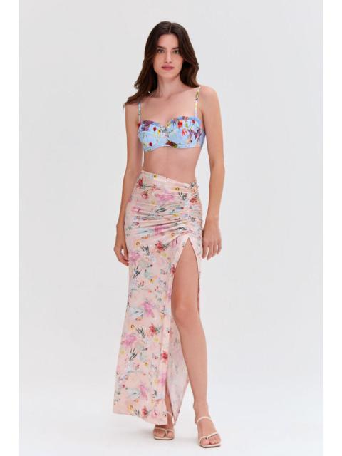 Lily Flower Beach Skirt