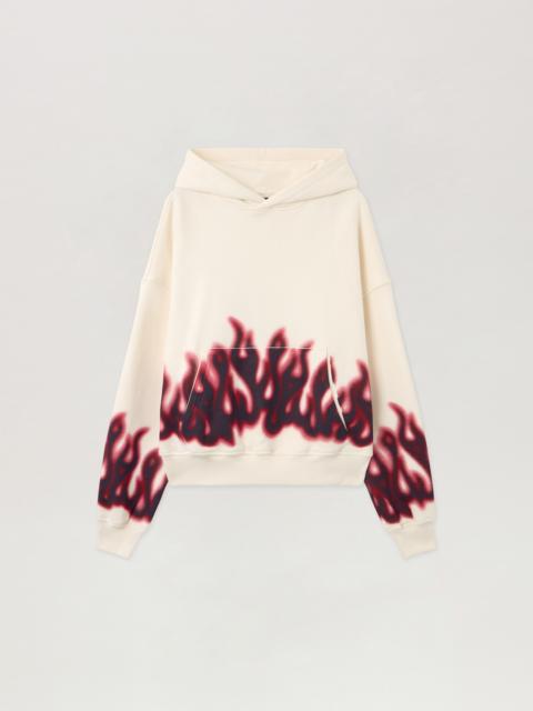 Flames Loose Hoodie