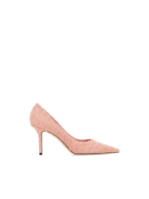 tweed love pumps