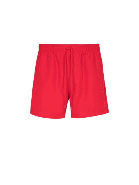 Balmain Paris embroidered swim shorts