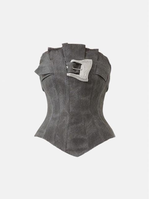 CALAMITY CORSET BLACK CANVAS