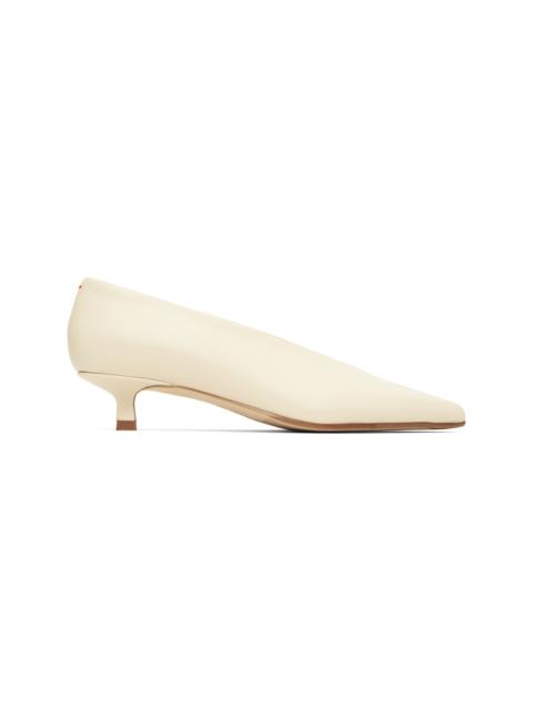 Off-White Clara Pointed-Toe Heels