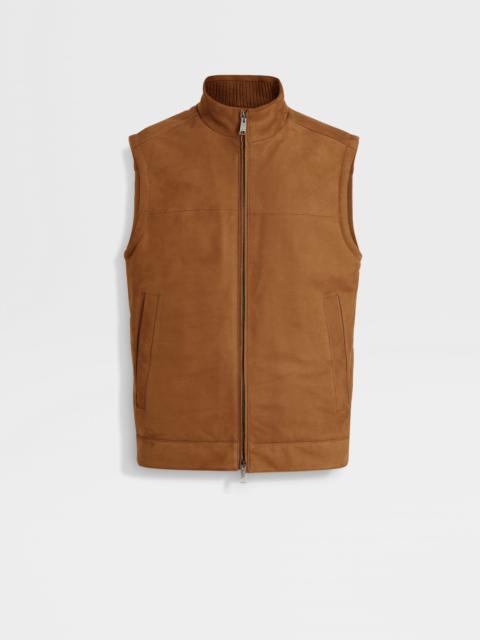 LEATHER VEST