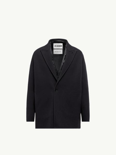 Moncler + JIL SANDER Rhamnose 3-in-1 Wool Mono-Breasted Down Jacket