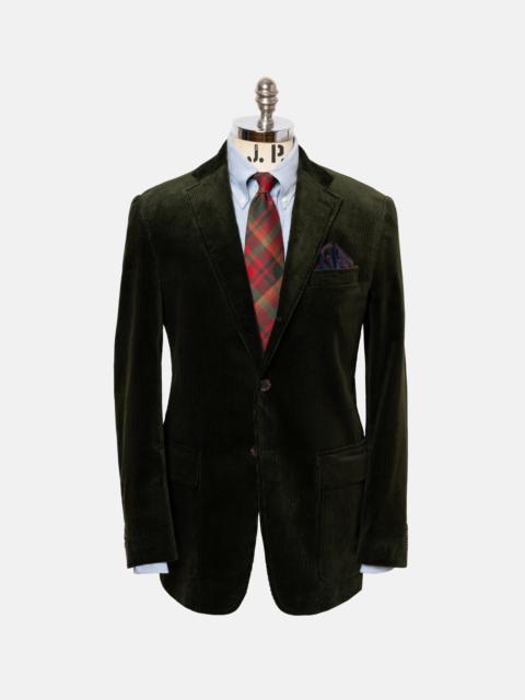 MADE-IN-USA OLIVE DUCA VISCONTI CORDUROY SPORT COAT