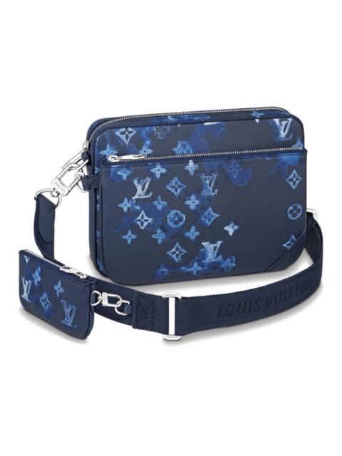 Louis Vuitton Trio Messenger Ink Watercolor