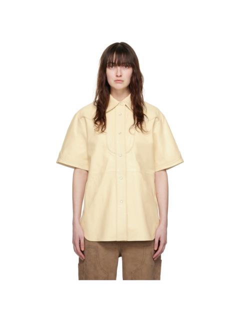 Off-White Saloon Leather Shirt