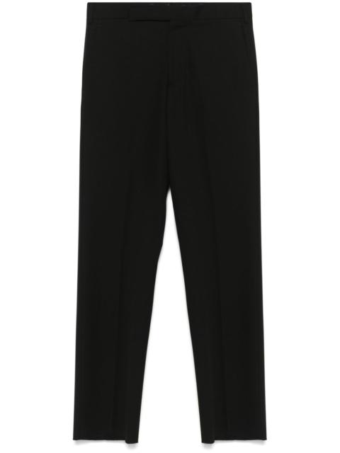 wool straight-leg trousers
