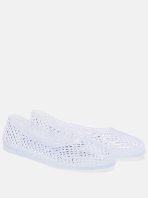 Iro fishnet ballet flats