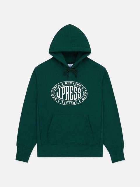 MADE IN USA J. PRESS VINTAGE SEAL LOGO HOODIE