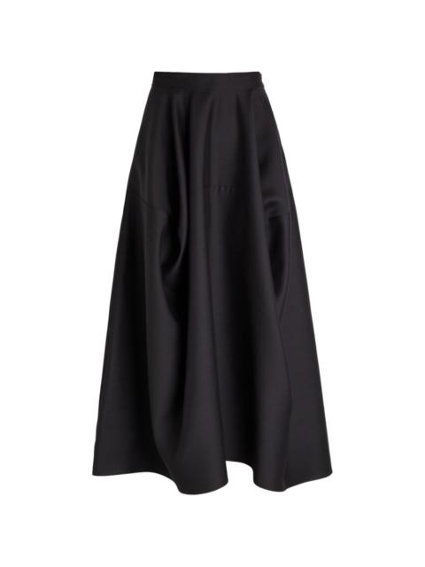 Emilia flared maxi skirt