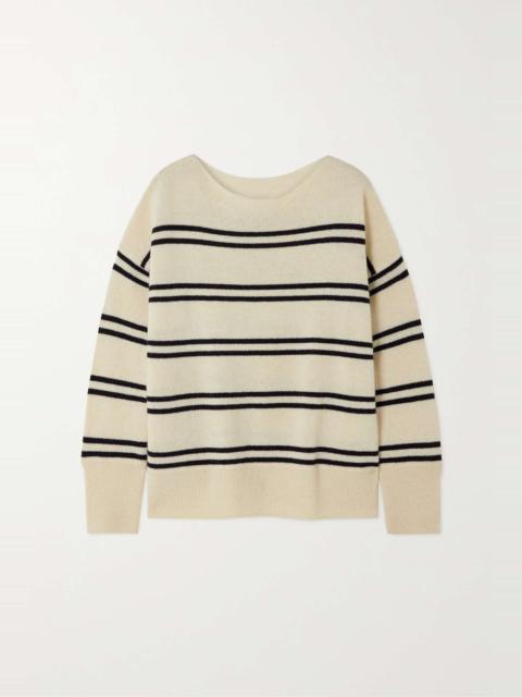 Striped cashmere sweater