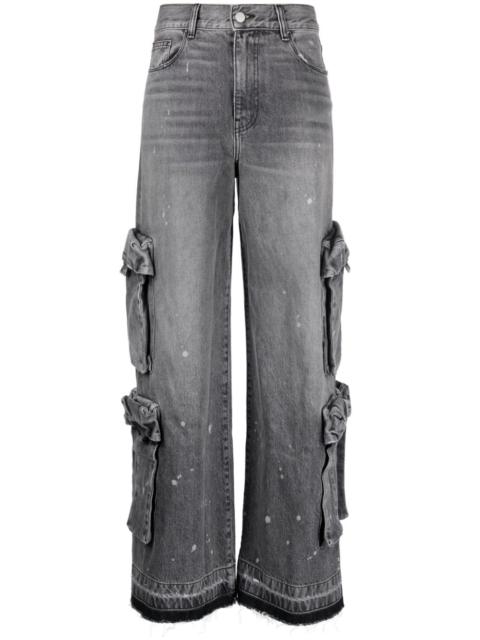Baggy Cargo wide-leg jeans