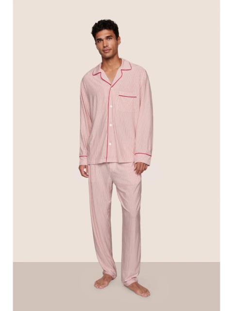 William Printed TENCEL™ Modal Long PJ Set