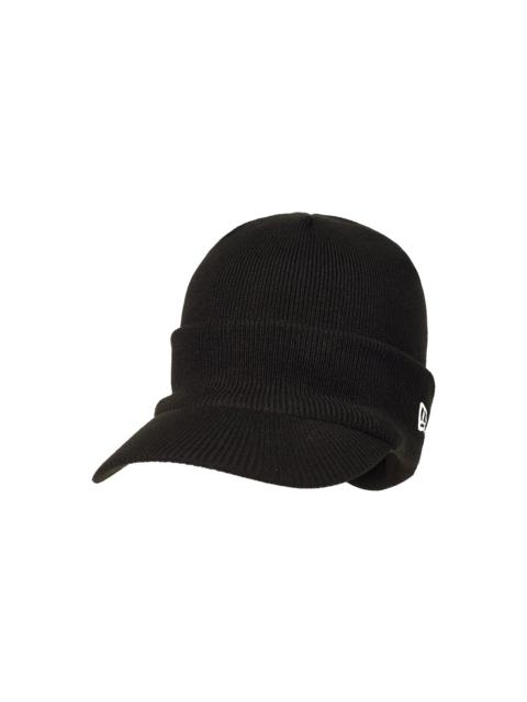 NEW ERA PEAK BEANIE BLACK