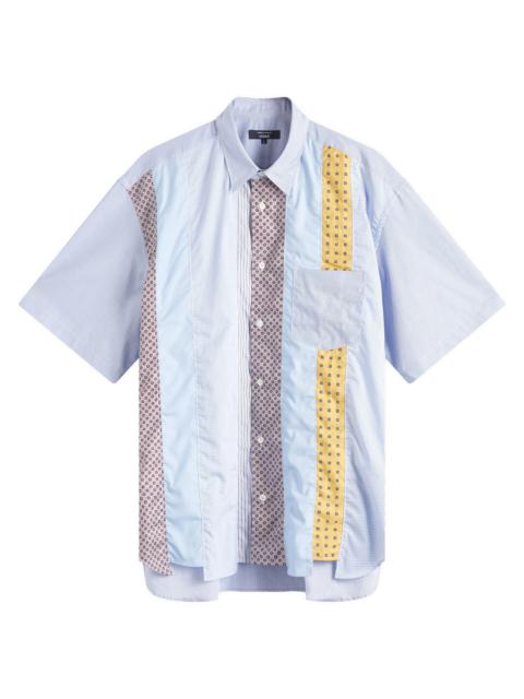 Comme des Garçons Homme Patchwork Short Sleeve Shirt