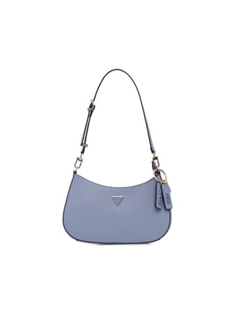 Noelle triangle-logo charm satchel