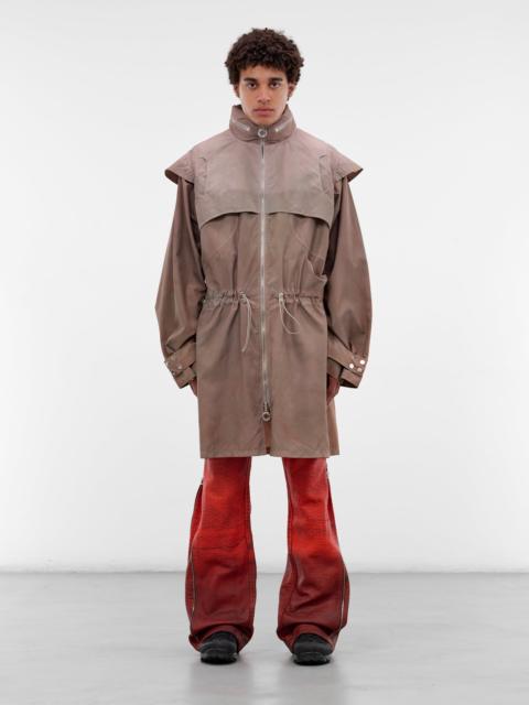 Olive Technical Trench Coat V2