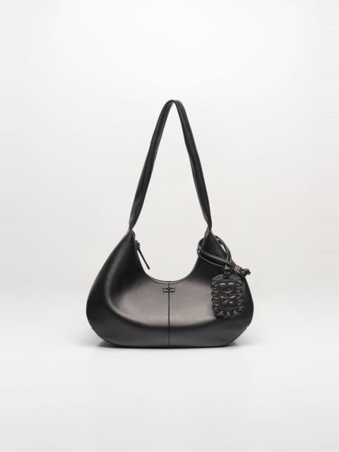 BLACK MEDIUM HOBO BAG