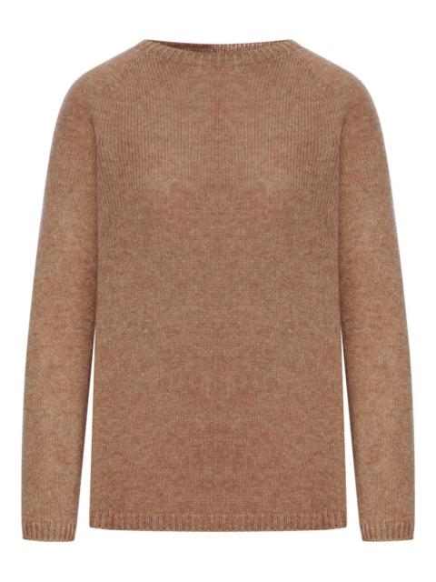 wool raglan-sleeve sweater