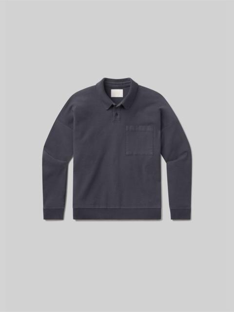 Rugby Polo
In Charred Cedar