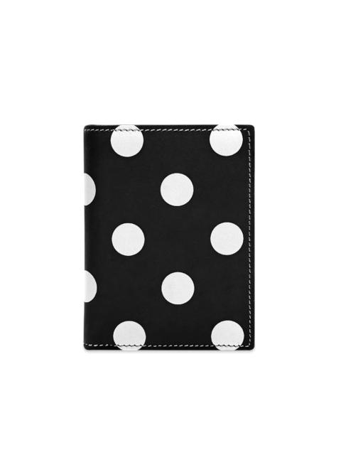 Comme des Garcons Sa0641Pd Dots Printed Leather Bifold