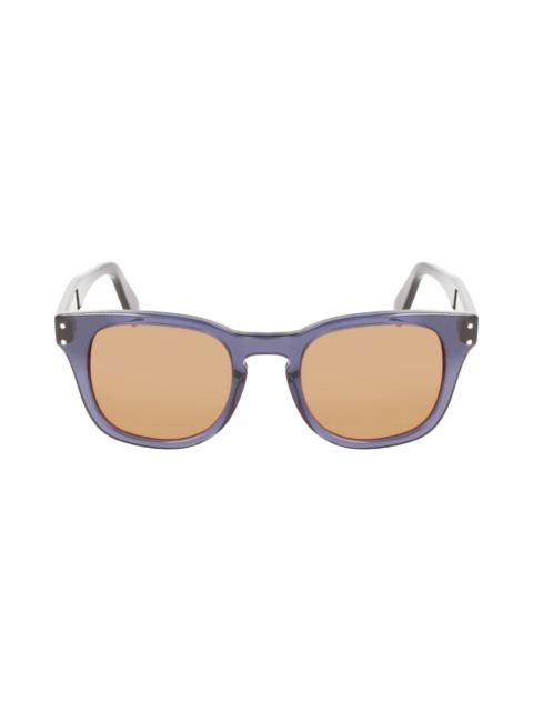 49mm Small Rectangular Sunglasses