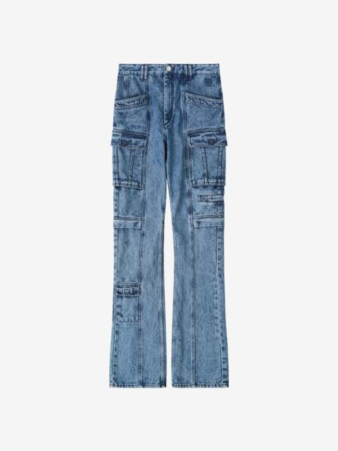 VOKAYO STRAIGHT-CUT JEANS
