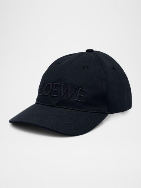 Embroidered Canvas Cap