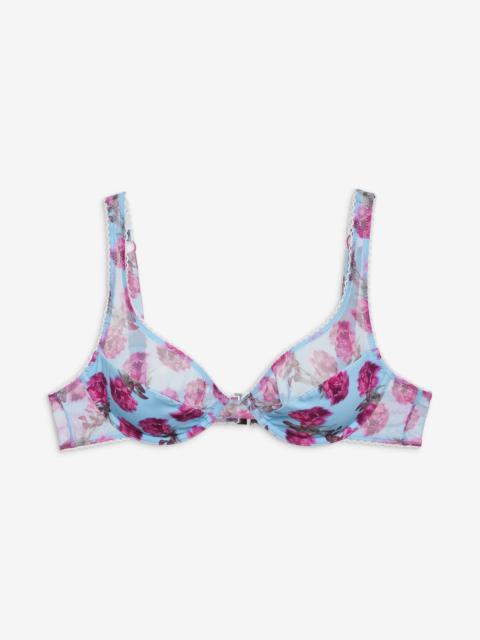 Floral Stems Underwire Bikini Top