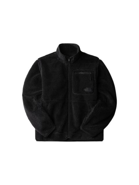 The North Face Extreme Pile Full Zip Fleece Jacket TNF Black/Black Logo