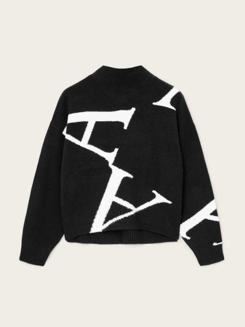 A STAR WOOL BLEND SWEATER